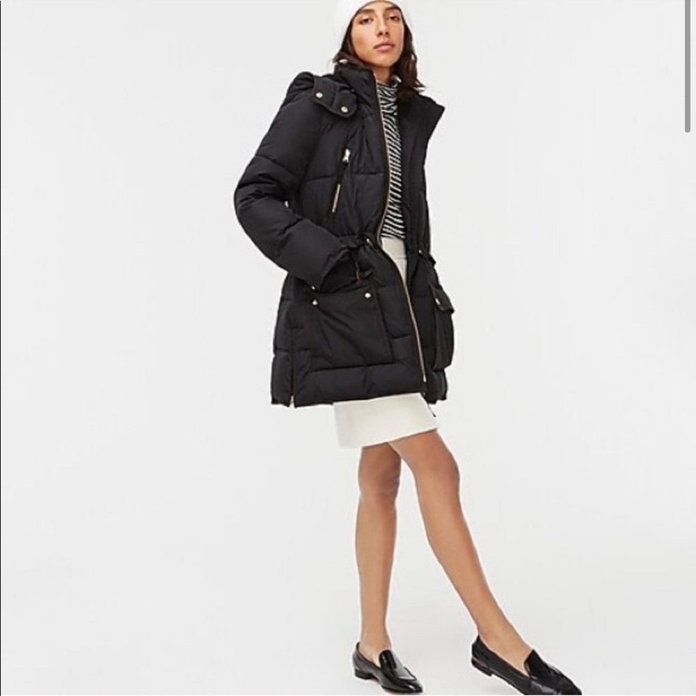 J. Crew Chateau Puffer Coat